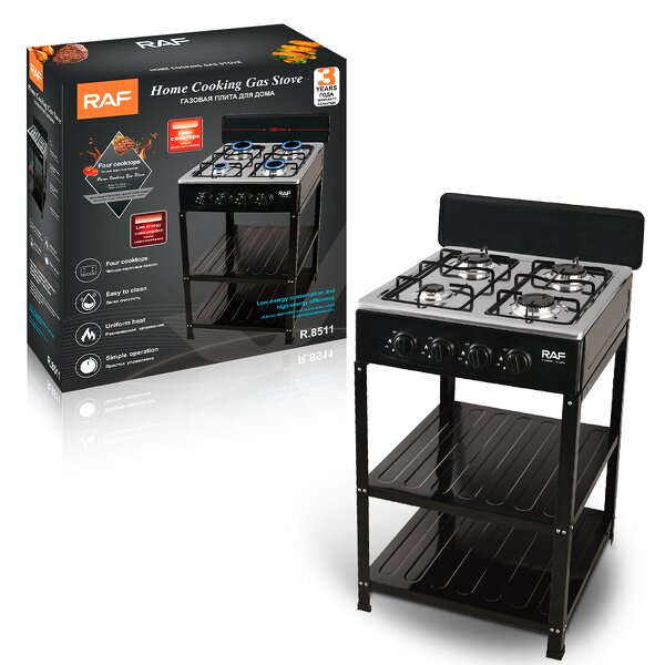 Gas Stove Manufacturer - OEM Custom 4 Burner Standing Cooker