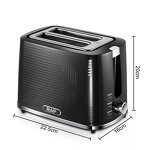 Toaster Factory - OEM Custom 2 Slice Removable Easy Clean