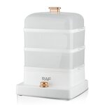 Food Steamer Factory - OEM Custom Three Tier 12L Stackable Baskets