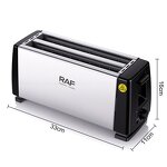 Toaster Factory - OEM Custom 4 Slice Stainless Steel Bread Maker