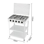 Gas Stove Factory - OEM Custom Free Standing 5 Coil Burners