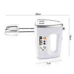 Hand Mixer Manufacturer - OEM Custom White Portable Multi Speed Mixer