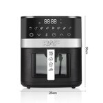 Air Fryer Factory - OEM Custom Digital Touch Screen Double Cooker