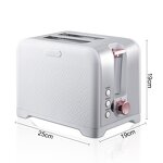 Toaster Manufacturer - OEM Custom 2 Slice Bread Wide Long Slots