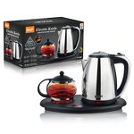 Electric Kettle Set Manufacturer - OEM Custom LED Stainless Steel Jug Set