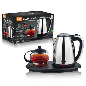 Electric Kettle Set Manufacturer - OEM Custom LED Stainless Steel Jug Set