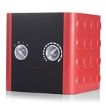 Electric Fan Heater Factory - OEM Custom Red Black Big Power Heater