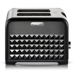 Toaster Manufacturer - OEM Custom Black 2 Slice Auto Shut Off