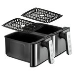 Air Fryer Factory - OEM Custom Large LED Display Dual Fryer