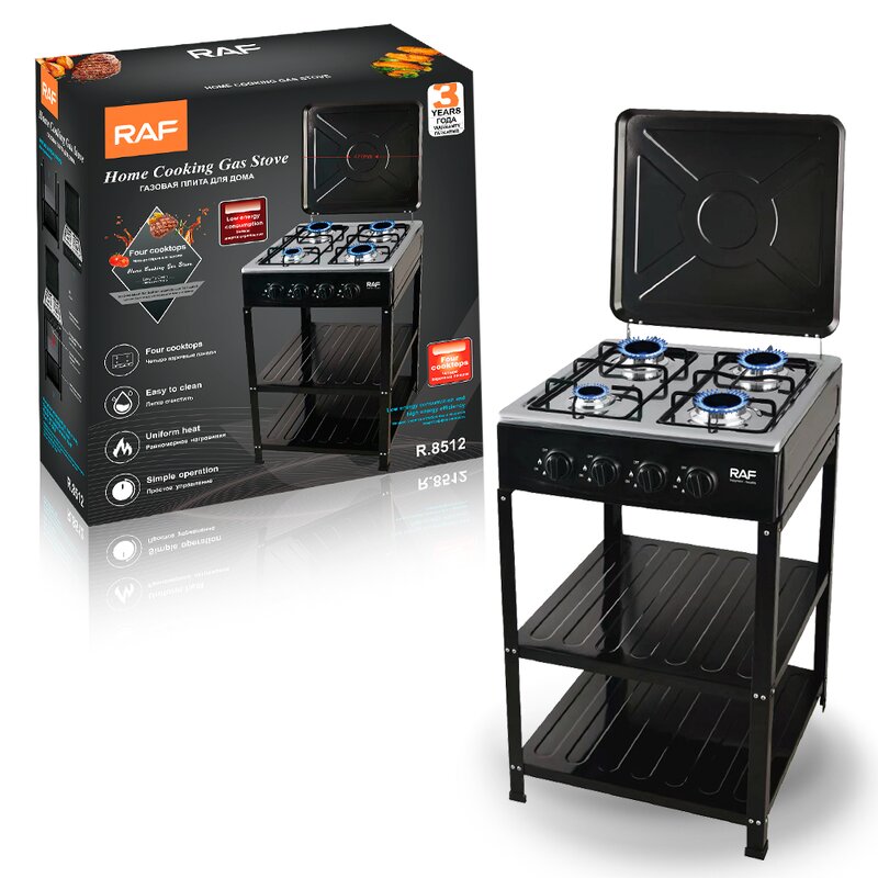 Gas Stove Manufacturer - OEM Custom Free Standing 4 Burner