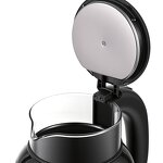 Electric Kettle Factory - OEM Custom Black Stainless Steel Fast Boil