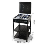 Gas Stove Manufacturer - OEM Custom Free Standing 4 Burner