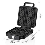 Waffle Maker Manufacturer - OEM Custom 4 Slice Non-stick Waffle Iron
