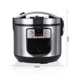Electric Pressure Cooker Factory - OEM Custom 5L Multi-functional Rice Cooker