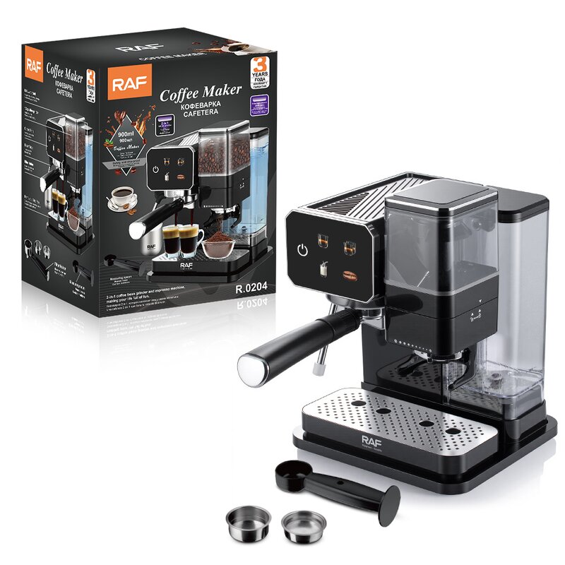 Coffee Maker Factory - OEM Custom Semi-automatic Espresso with Grinder