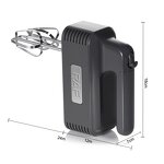 Hand Mixer Factory - OEM Custom Grey Portable High Speed Mixer