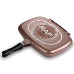 Baking Trays Factory - OEM Custom Non-stick Double Pan BBQ Grill Pan