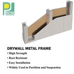 Metal Stud Profiles Factory - OEM Competitive Price Drywall Partition for Gypsum Board