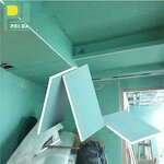 Plasterboard Factory - OEM 6X4 Dimension 12mm Thickness Gypsum Board