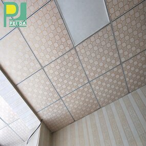 False Ceiling Manufacturer - OEM Decorative Gypsum Board 238 Pvc Aluminum Foil