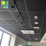 Perforated Ceiling Board Factory - OEM Black M-P13 6mm