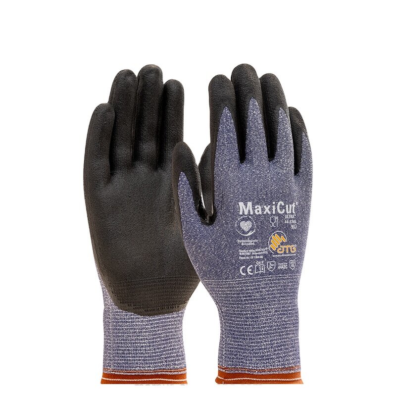 Micro-Foam Gloves Manufacturer - OEM High-Performance Black Nitrile Cut-Resistant Anti-Slip