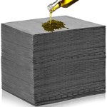 Oil Spill Absorbent Mats Manufacturer - OEM 200 Piece Box Grey Disposable Polypropylene Dimpled