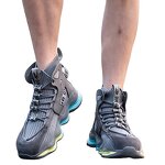 Safety Footwear Factory - OEM 7911 High-Top Leather Stabproof Steel Toe Versatile Unisex