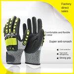 Safety Gloves Factory - OEM Professional Anti-Cutting Wear-Resistant Anti-Smashing