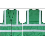 Reflective Safety Vest Factory - OEM Customized Polyester Hi Vis Zipper Closure Basic