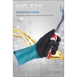 Oil Guard Gloves Manufacturer - OEM WG-528L Fireproof Anti-Cut Anti-Impact Anti-Static