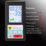 Nuclear Radiation Detector Factory - OEM High-Sensitivity English Geiger Counter Precision