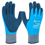 Work Safety Gloves Manufacturer - OEM Stretch Star Latex Frosted All-Immersion Waterproof