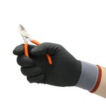 Nitrile Palm Gloves Factory - OEM Latex-Coated XL Ultra-Fine Foam Seamless Woven Nylon