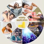 Silicone Foam Ear Plugs Manufacturer - OEM Hot Selling Super Soft Reusable for Sleep Travel