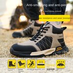 Labor Protection Shoes Factory - OEM Cross-border Wholesale NAIKAI Steel Toe High-top