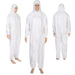 Hazmat Coveralls Manufacturer - OEM Disposable Type5/Type6 SMS Material CE Certified