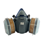 Gas Mask Factory - OEM Certified EN149 TPE Half Face Paint Respirator with Filters