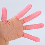 Anti-Static Finger Sleeves Manufacturer - OEM Disposable Thin Embroidered Powder Food-Grade