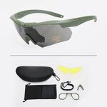 Safety Glasses Factory - OEM Cross-Border Impact-Resistant PC Frame Tactical