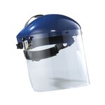 Face Shield Manufacturer - OEM Blue Eagle Anti-flame Anti-splash Clear Polycarbonate
