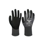 Polyester Nitrile Gloves Manufacturer - OEM Gray Latex High Performance Universal Breathable