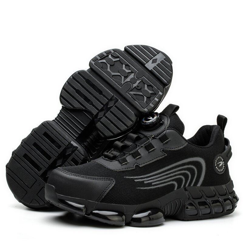 Work Boot Factory - OEM Industrial Cotton Fabric Upper Breathable Unisex Anti-Slip