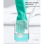 Nitrile Work Gloves Factory - OEM Green Cotton Rubber Powder Solvent-Resistant Anti-Cut