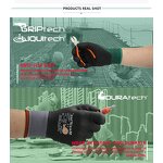 Nitrile Palm Gloves Factory - OEM Latex-Coated XL Ultra-Fine Foam Seamless Woven Nylon