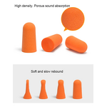 Rubber Earplugs Factory - OEM PU ABS Material Noise Reduction Hearing Protection