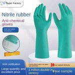 Nitrile Gloves Manufacturer - OEM Industrial Durable Anti-Chemical Oil-Proof Acid Resistant