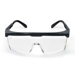 Safety Goggles Factory - OEM SG-71003 Black PC Frame Protective Eye Shield