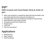 Hazmat Coveralls Manufacturer - OEM Disposable Type5/Type6 SMS Material CE Certified