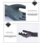 Polyester Nitrile Gloves Manufacturer - OEM Gray Latex High Performance Universal Breathable